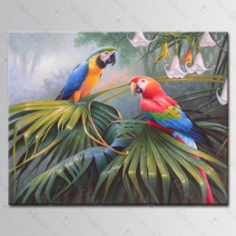 精緻動物 鸚鵡參考圖149 ☆純手繪、陶大人油畫村, 客製畫的服務 , 為您量身製作您想要的圖面與尺寸 !