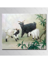 精緻動物 三羊開泰 參考圖141 ☆純手繪、陶大人油畫村, 客製畫的服務 , 為您量身製作您想要的圖面與尺寸 !