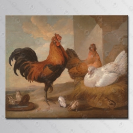 精緻動物 雞參考圖166 ☆純手繪、陶大人油畫村, 客製畫的服務 , 為您量身製作您想要的圖面與尺寸 !