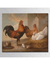 精緻動物 雞參考圖166 ☆純手繪、陶大人油畫村, 客製畫的服務 , 為您量身製作您想要的圖面與尺寸 !