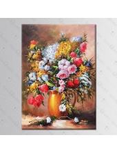 歐洲印象花卉參考圖 133 ☆純手繪油畫客製化，提供相片，無所不畫，各式畫作，應有盡有，實體店面買家安心